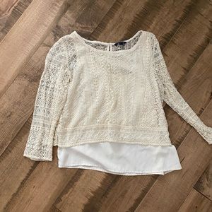 Crochet/lace top